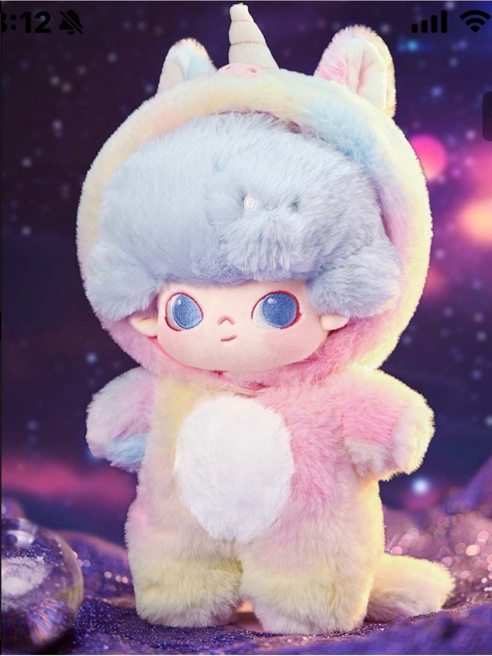 DIMOO: No One's Gonna Sleep Tonight
Series-20cm Cotton Doll (Unicorn)